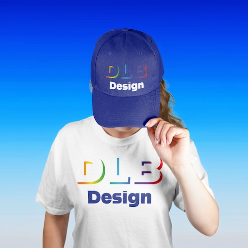 Tee-shirt Casquette DLB Design - Graphiste Webdesigner Ariège