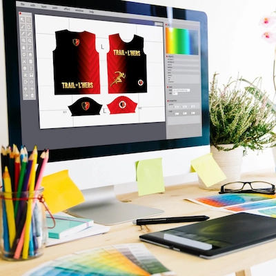 Accueil - DLB Design - Marquage Textile, Ariège 2 Conception Sportwear - Graphiste Indépendant Ariège - DLB Design