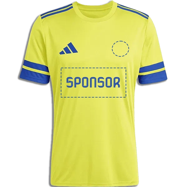Marquage Textile - DLB Design - spécialiste de la personnalisation textile en Ariège 27 adidas jaune sponsor