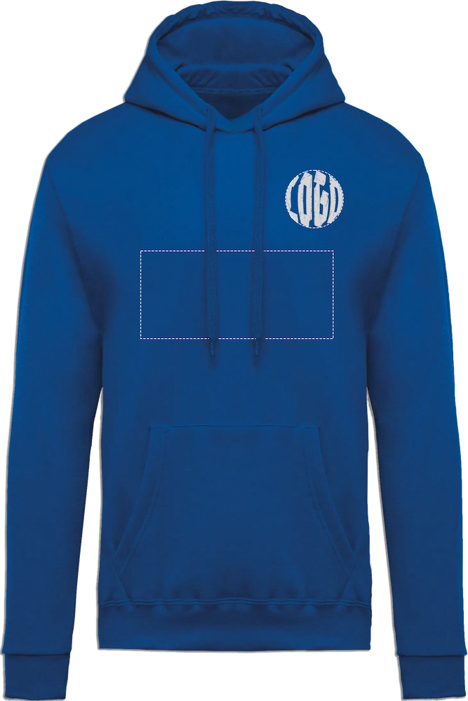 Marquage Textile - DLB Design - spécialiste de la personnalisation textile en Ariège 7 sweat kariban bleu
