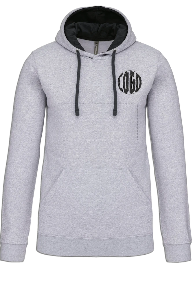 Marquage Textile - DLB Design - spécialiste de la personnalisation textile en Ariège 10 sweat kariban femme gris