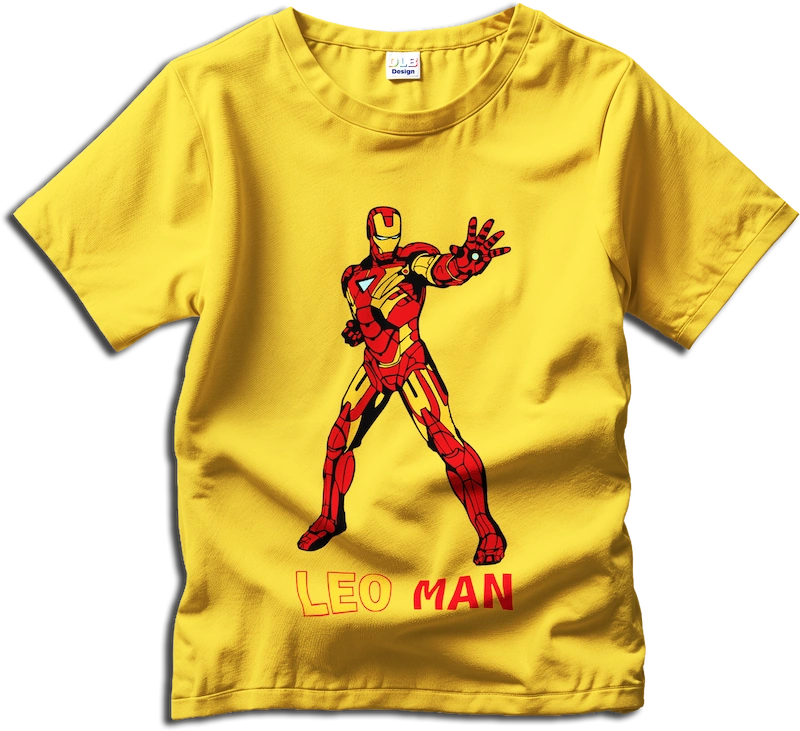 T Shirt Mockup Prenom Leo