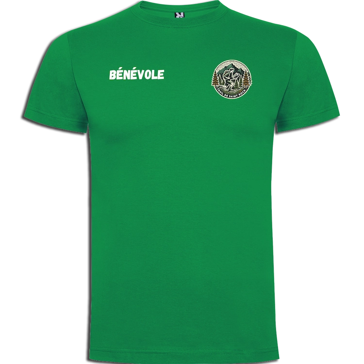tee shirt benevole devant