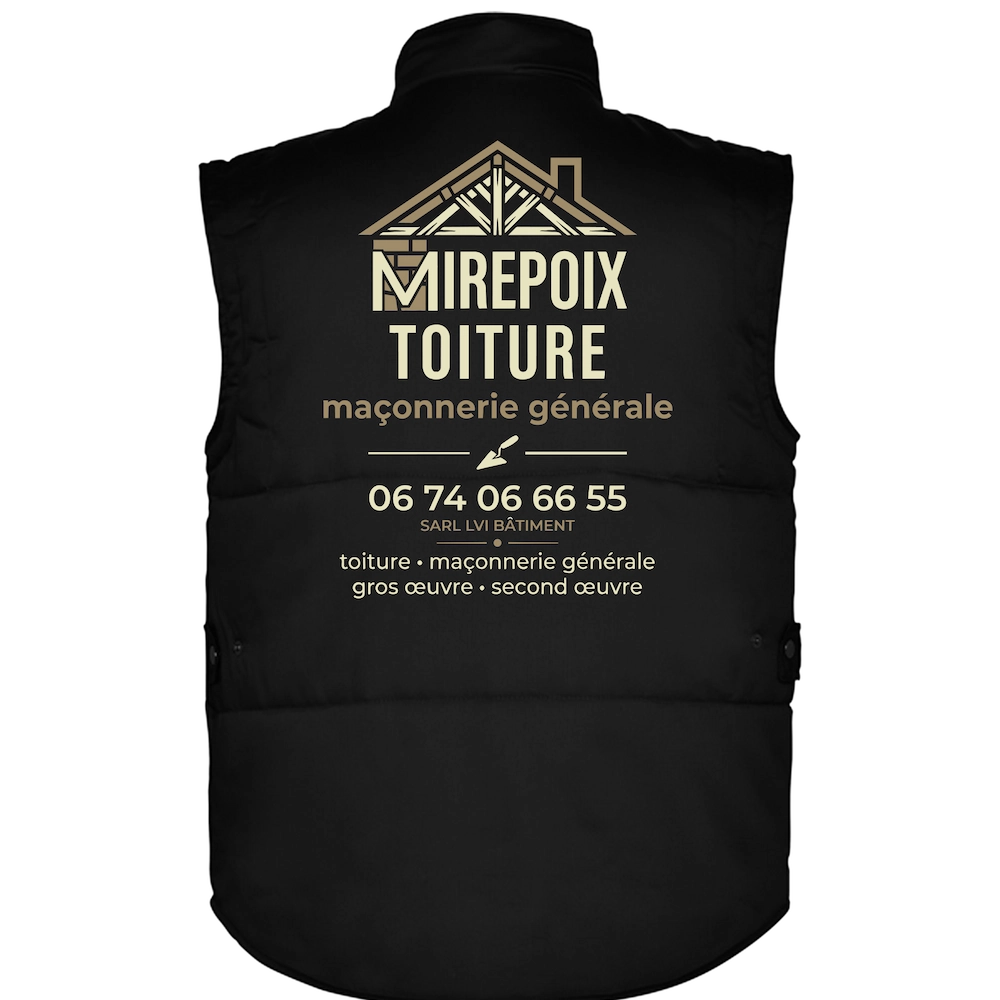 Réalisations - DLB Design - Entreprises 12 Mockup Veste de travail dos