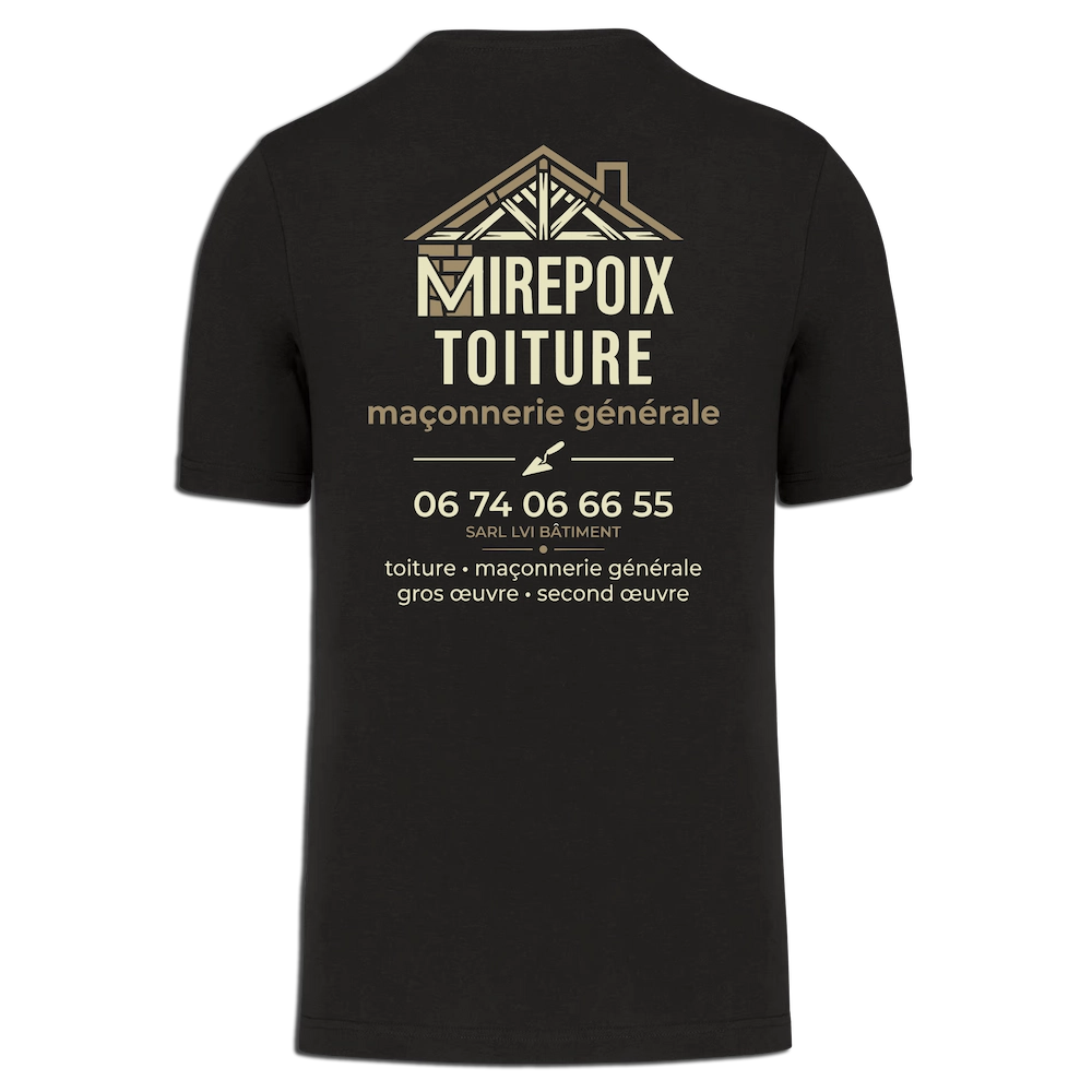Réalisations - DLB Design - Entreprises 6 Mockup tee shirt dos