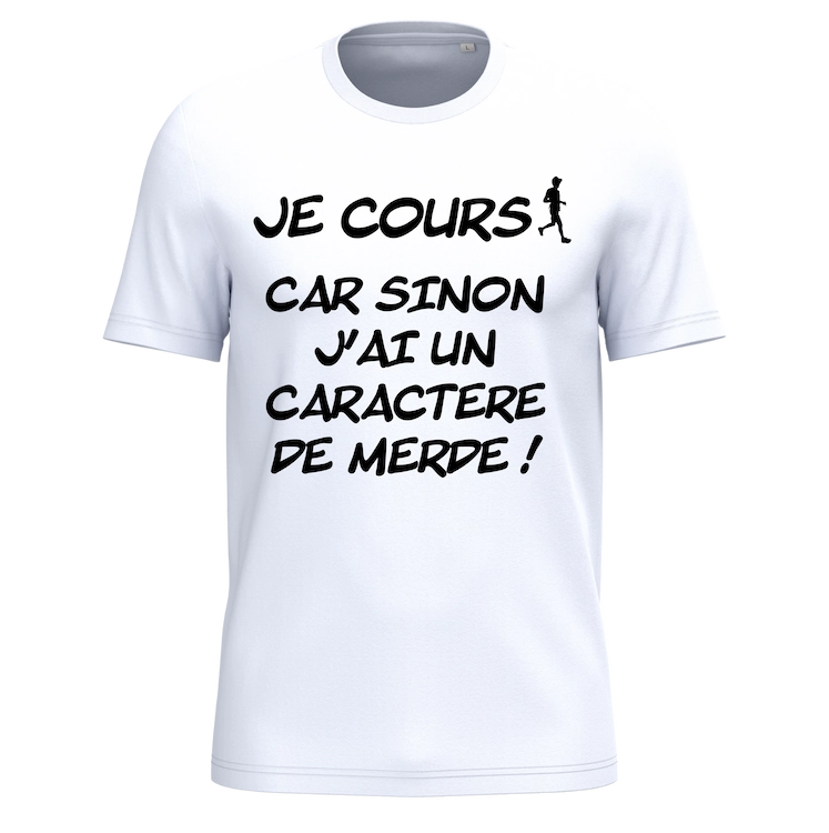 Marquage Textile - DLB Design - spécialiste de la personnalisation textile en Ariège 2 tee shirt je cours