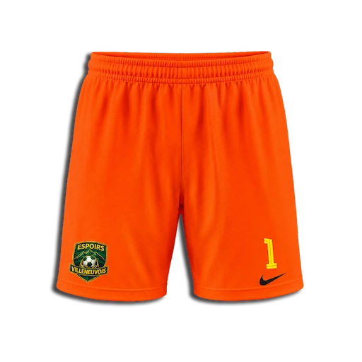 SHORT NIKE FACE ORANGE FLUO