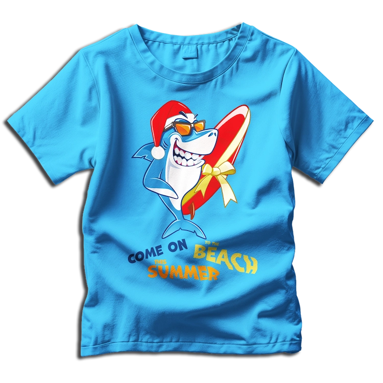 requin noel blue
