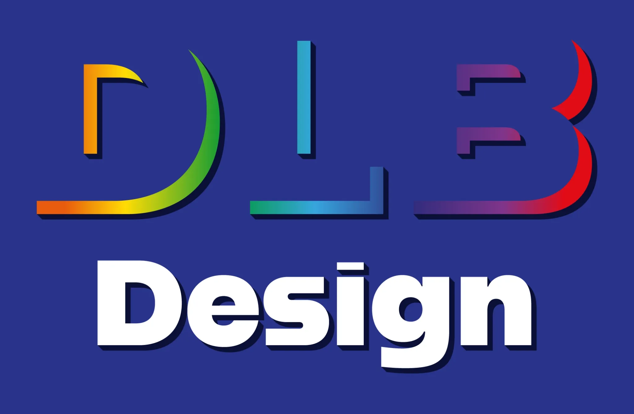 Logo officiel DLB Design 3D Logo officiel DLB Design