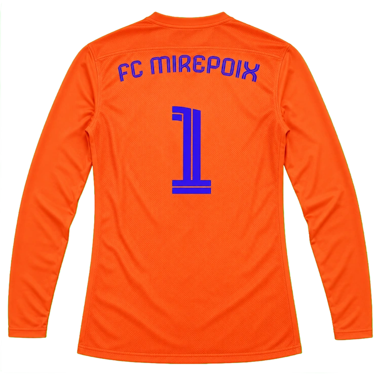 FC Mirepoix — Textiles du club 8 Maillot de gardien Nike du FC Mirepoix U13, vue de dos