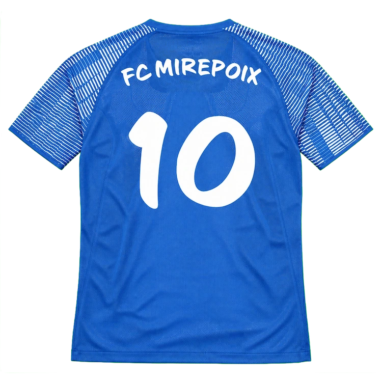 FC Mirepoix — Textiles du club 2 Maillot Nike personnalisé du FC Mirepoix U11, vue de dos