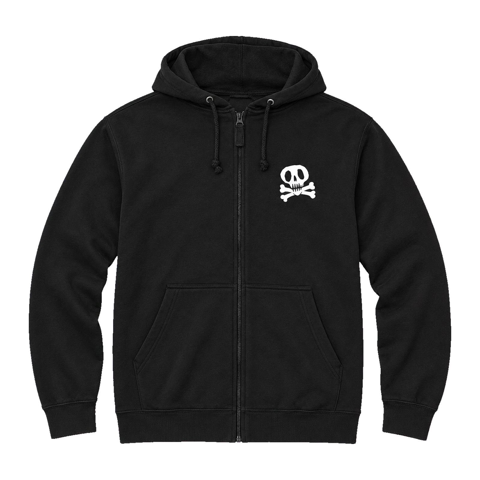 The Dimmicks — Collection textile pour les fans 5 Sweat zippé noir The Dimmicks — face