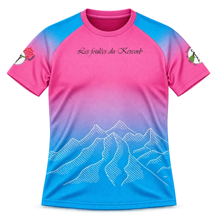 Tee-shirt personnalisé Les Foulées du Kercorb