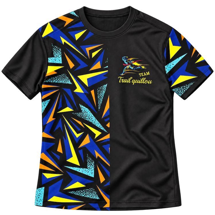 Tee-shirt personnalisé Team Trail’quillou