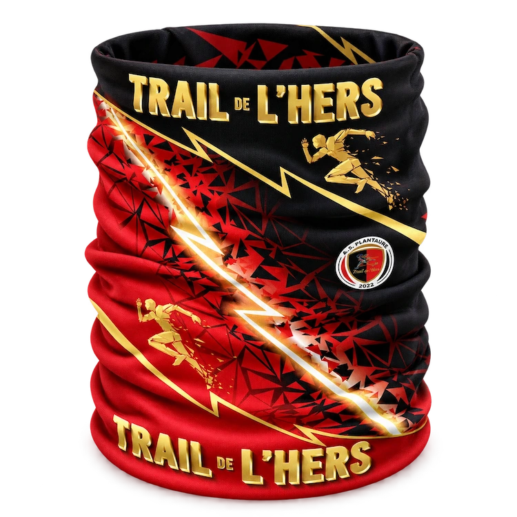 Tour de cou personnalisé — Trail de l’Hers · 2024
