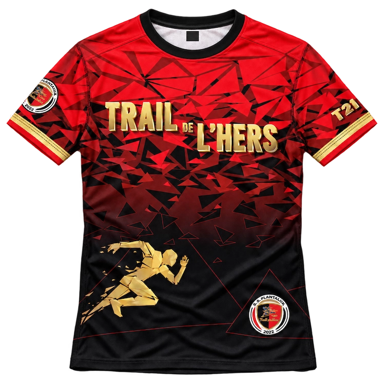Tee-shirt personnalisé — Trail de l’Hers · 2023