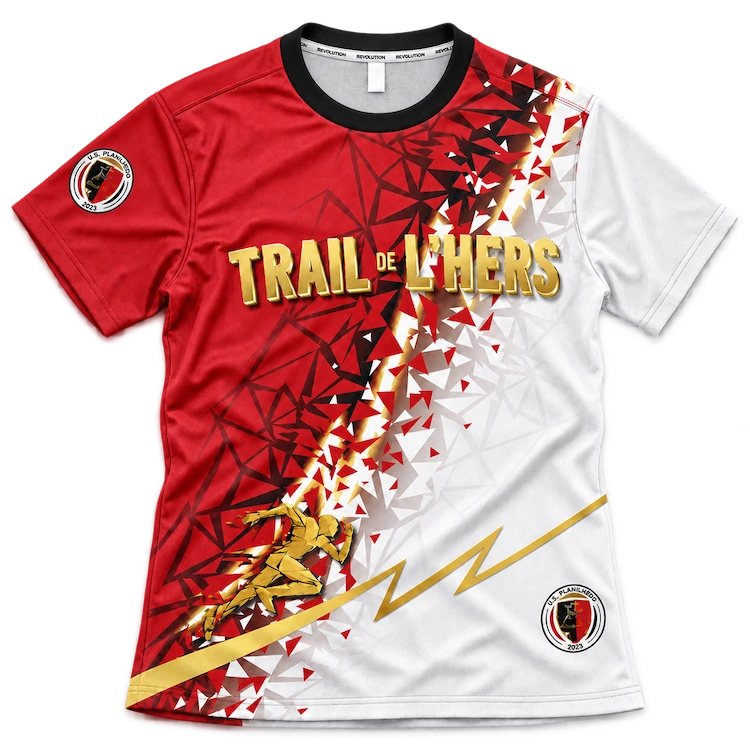 Tee-shirt personnalisé — Trail de l’Hers · 2024